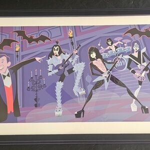 Shag the night before Halloween kiss framed 26/200